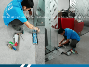 Dịch vụ sửa cửa kính cường lực Đà Nẵng giá rẻ, uy tín.