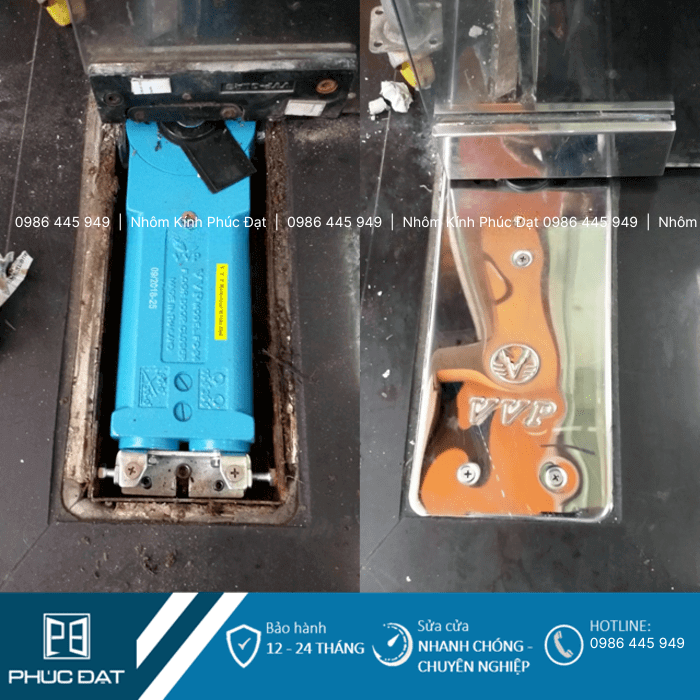 Dịch vụ sửa bản lề cửa kính, thay mới bản lề (Nhanh Chóng Giá Rẻ)