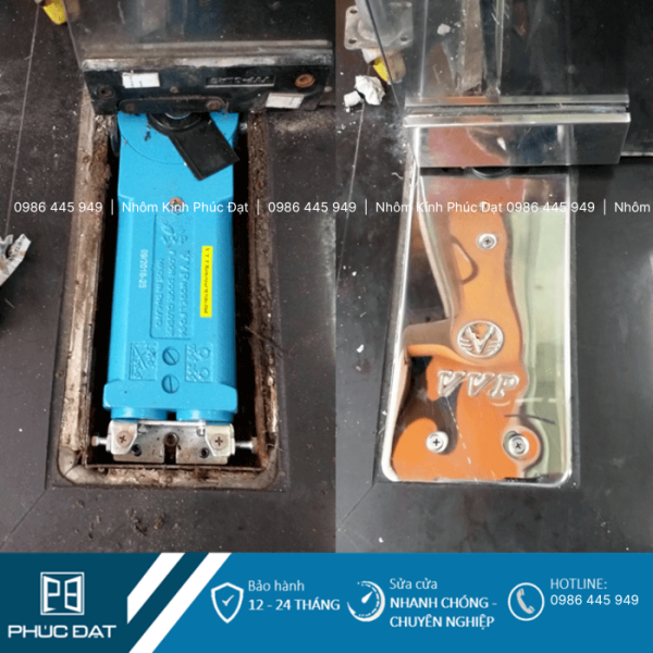 Dịch vụ sửa bản lề cửa kính, thay mới bản lề (Nhanh Chóng Giá Rẻ)