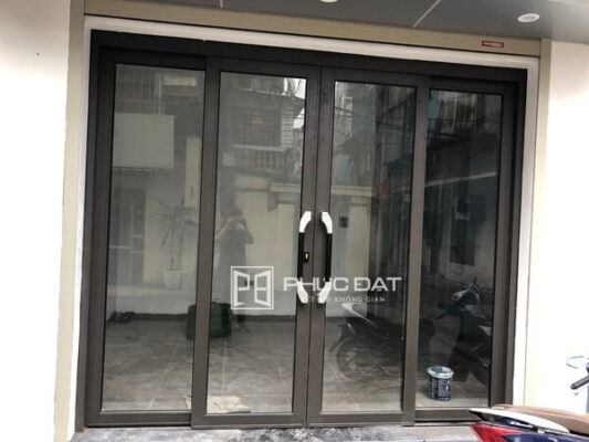 Công trình nhôm kính tổng thể nhà chú Sơn - Q.Long Biên, TP.Hà Nội