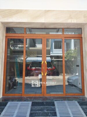 Công trình cửa nhôm Zhongkai trượt quay lắp đặt tại Thanh Khê, Đà Nẵng