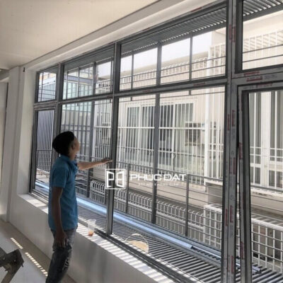 Công trình cửa nhôm Xingfa nhập khẩu chính hãng thi công ở TPHCM